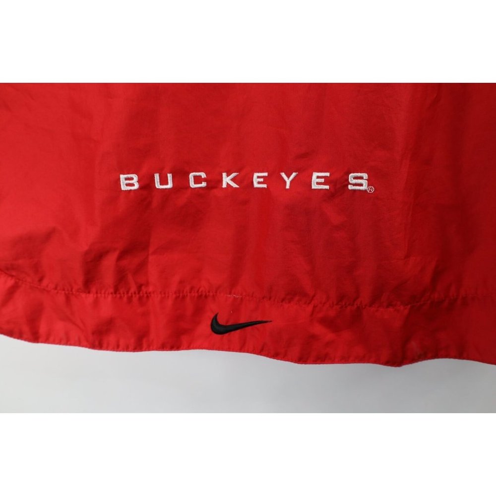 Vintage Nike Mens 2XL Travis Scott Center Swoosh Ohio State University Jacket - Picture 8 of 11